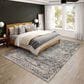 Dalyn Rug Company Jericho 5" x 7"6" Silver Indoor/Outdoor Area Rug, , large