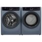 Electrolux 400 Series 4.5 Cu. Ft. Front Load Washer and 8 Cu. Ft. Electric Dryer Laundry Pair in Denim Blue, , large