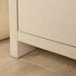 Sauder Grand Coast L-Shaped Desk in Dove Linen, , large