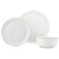 Godinger Silver 12-Piece Dinnerware Set Service for 4 in White and Gold, , large