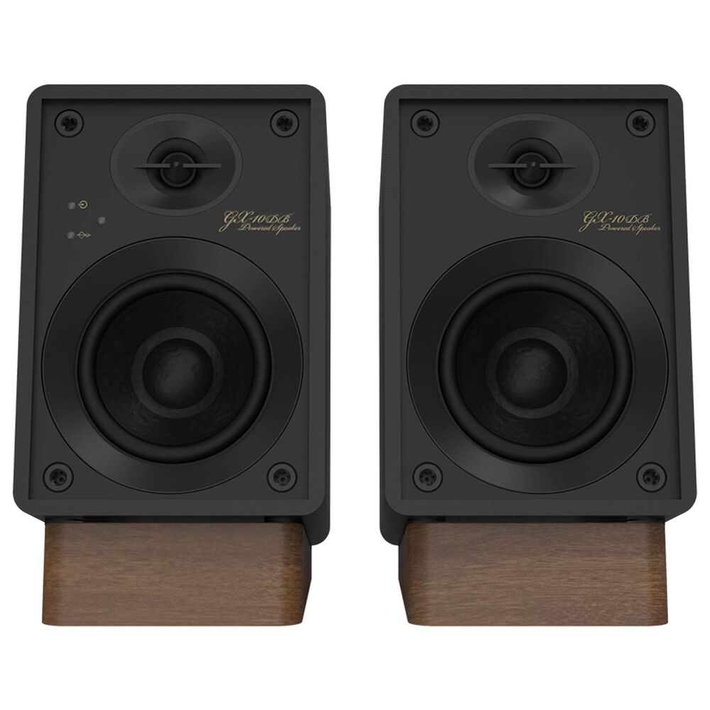 Klipsch Flexus 3&quot; Powered Monitors Bookshelf Speakers Pair in Black, , large