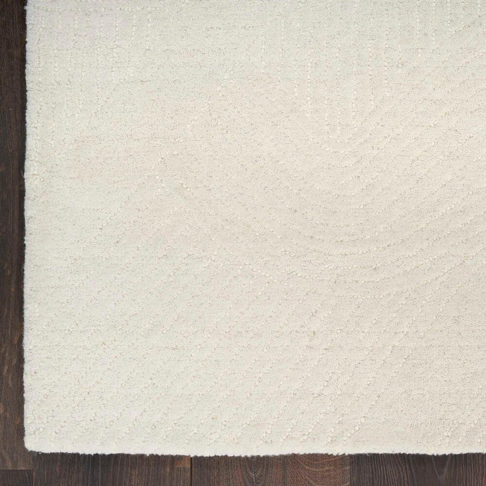 Nourison Pure Patterns Ivory 5&#39;3&quot; x 7&#39;3&quot; Area Rug, , large