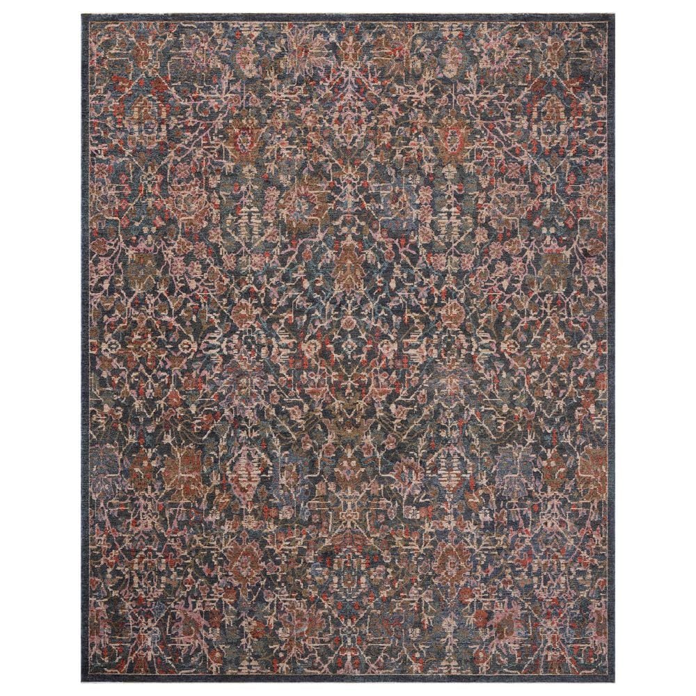 Loloi Winchester Denim and Sunset 6"3" x 9"6" Area Rug, , large