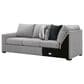 Ashley Lakepoint 2-Piece U-Shaped Sectional with Right-Facing Chaise in Nickel, , large
