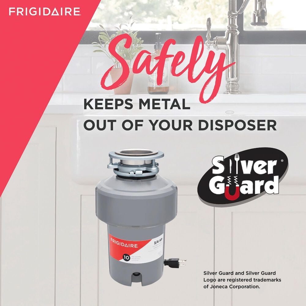 Frigidaire 3/4 HP Corded Disposal in Stainless Steel and Gray, , large
