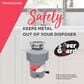 Frigidaire 3/4 HP Corded Disposal in Stainless Steel and Gray, , large