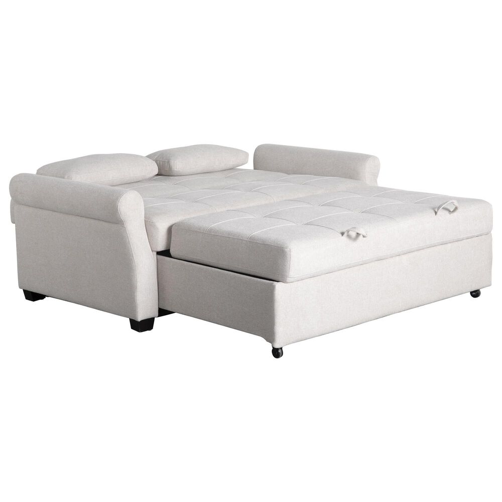 Serta Hampton Queen Sleeper Sofa in Oatmeal, , large