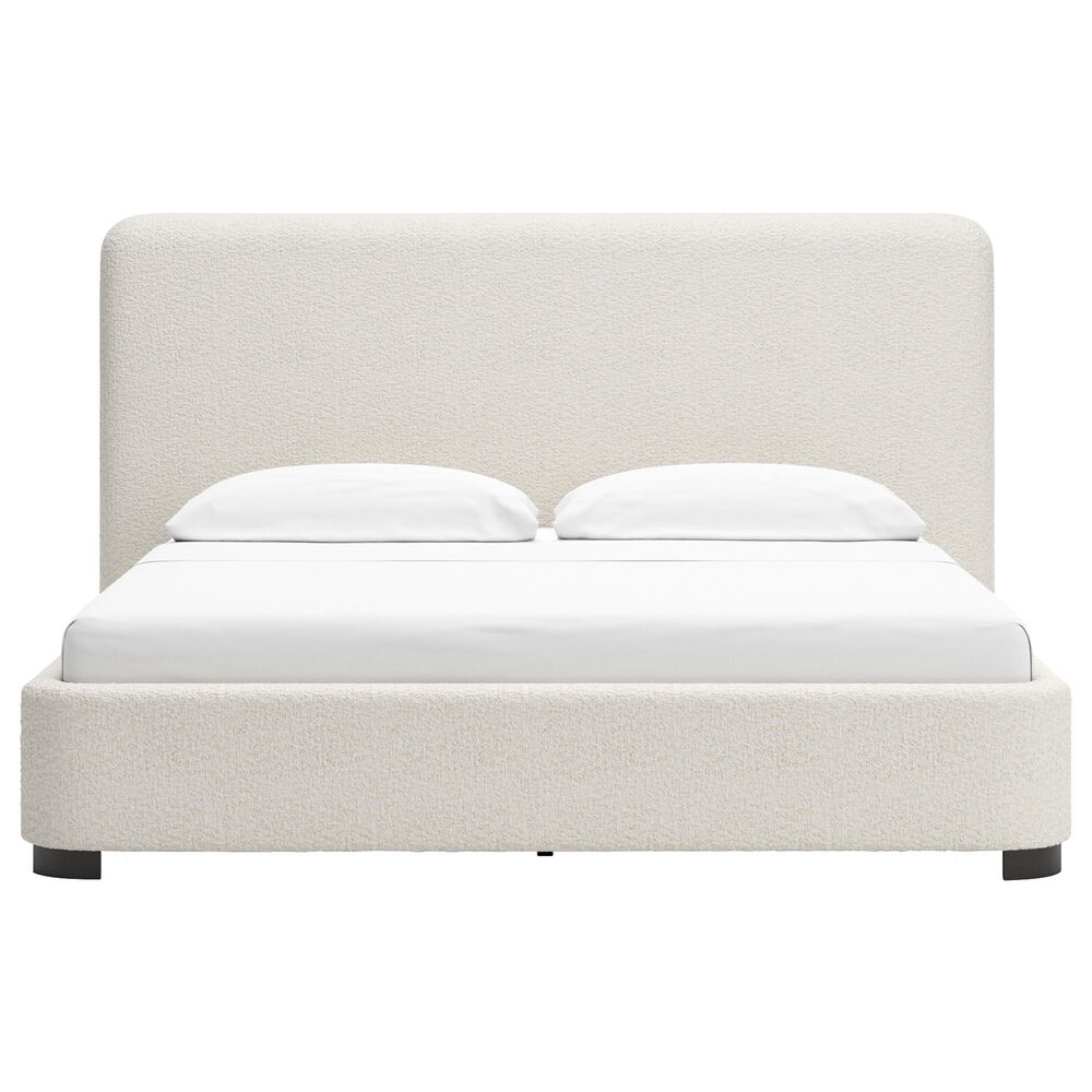 Millenium Brintstreet Cal King Upholstered Bed in Beige, , large