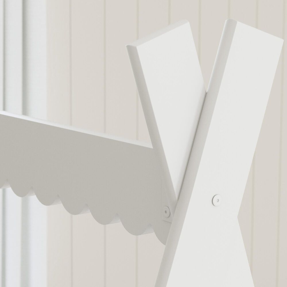 Ashley Hallityn Twin Tent Bed in Matte White, , large