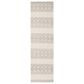 Safavieh Natura NAT750F 2" x 16" Grey and Ivory Runner, , large