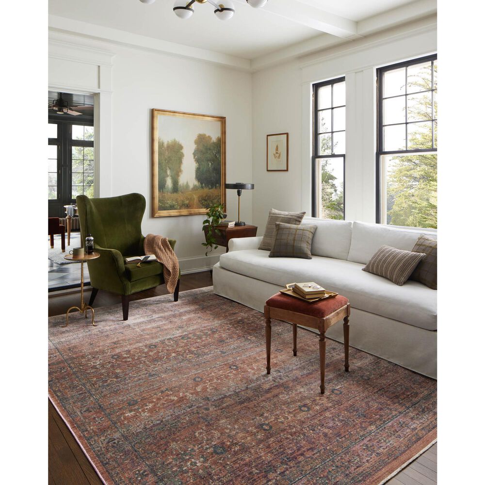 Loloi Bradbury 9&#39; x 12&#39; Sunset and Multicolor Area Rug, , large