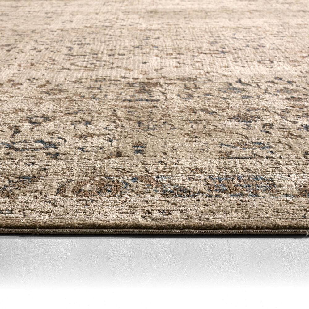 Jaipur Patterned Silence Noelle Gray 3'1" x 9' Runner, , large