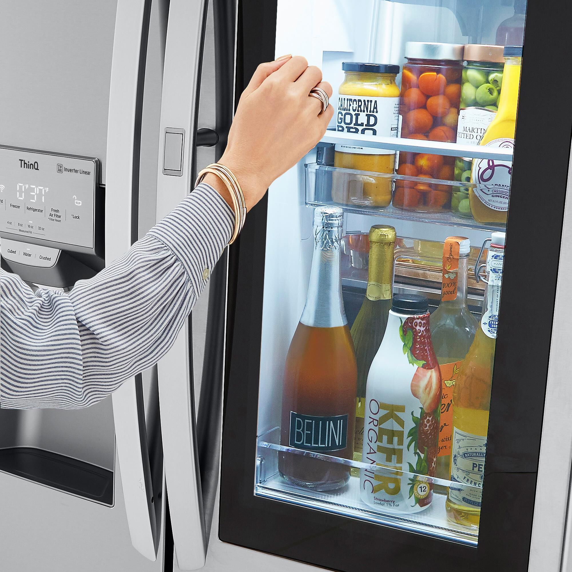 lg refrigerator inverter with wifi