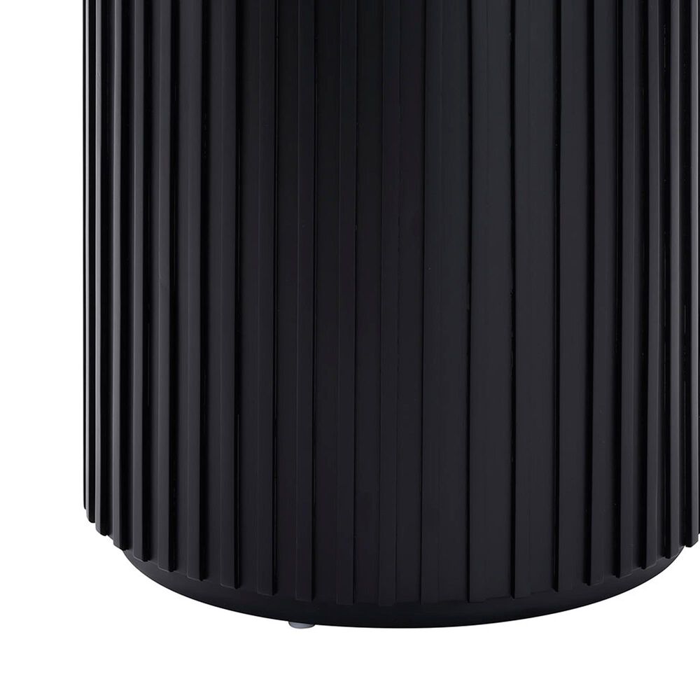 Crystal City Colvin End Table in Black and White, , large