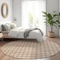 Dalyn Rug Company Marlo 8" Round Taupe Indoor/Outdoor Area Rug, , large