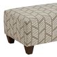 Arapahoe Home Shearling Cocktail Ottoman in Coconut Mocha, , large