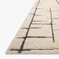 Loloi Octavia 8"6" x 11"6" Ivory and Charcoal Area Rug, , large