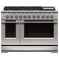 Fisher & Paykel 48" Freestanding Liquid Propan Gas Range with 6 Burners and Griddle in Stainless Steel, , large