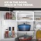 GE Appliances 17.5 Cu. Ft. Counter-Depth French-Door Refrigerator in Fingerprint Resistant Stainless Steel, , large
