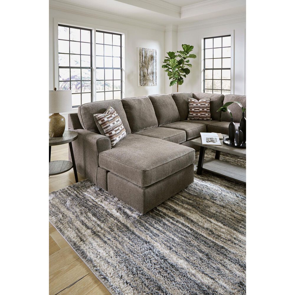 Ashley OPhannon 2-Piece U-Shaped Sectional with Left Facing Chaise and Right Facing Corner Chaise in Putty, , large