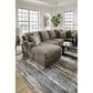 Ashley OPhannon 2-Piece U-Shaped Sectional with Left Facing Chaise and Right Facing Corner Chaise in Putty, , large