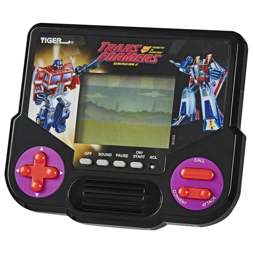 Hasbro Gaming Tiger Electronics Transformers Generation 2 Electronic LCD Video Game, , large