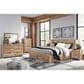 Ashley Hyanna Bedroom Mirror in Golden Rustic, , large