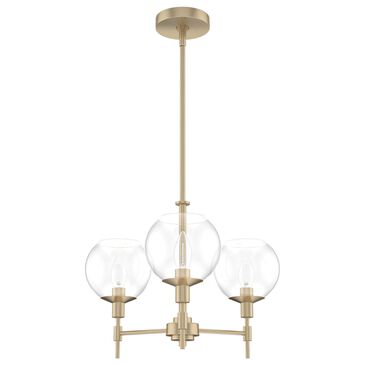 Hunter Xidane 3-Light Chandelier in Alturas Gold, , large