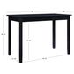 Linon Home Decor Jorissen Counter Height Tavern Table in Dark Charcoal - Table Only, , large
