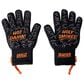 Traeger Grills Heat Resistant BBQ Grilling Mitts with Silicone Grip in Black, , large