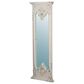 Hearth and Haven Full Length Wall Mirror with Solid Wood Frame in White, , large