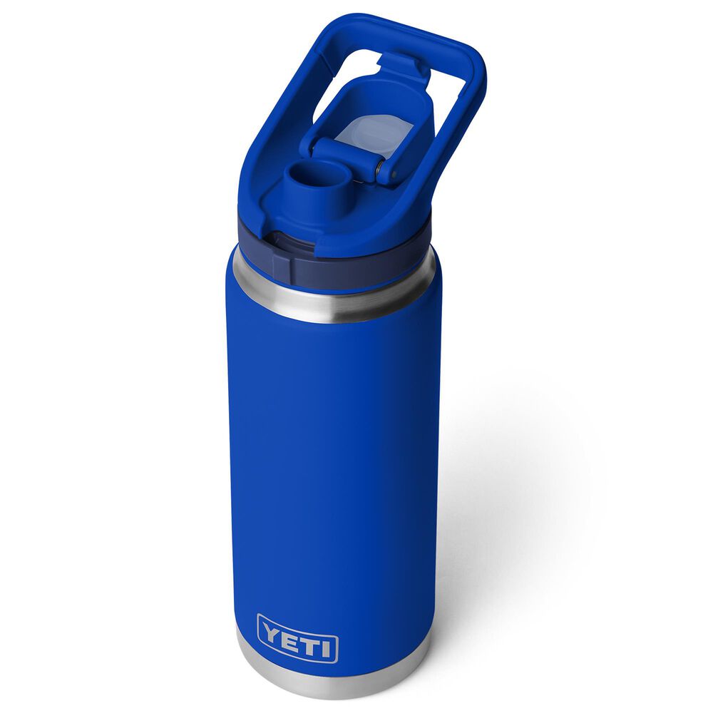 YETI Rambler 26 Oz Water Bottle with Flip Chug Cap in Royal Blue, , large