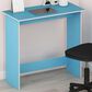 HOMLUX Modern Computer Desk in Light Blue and White, , large