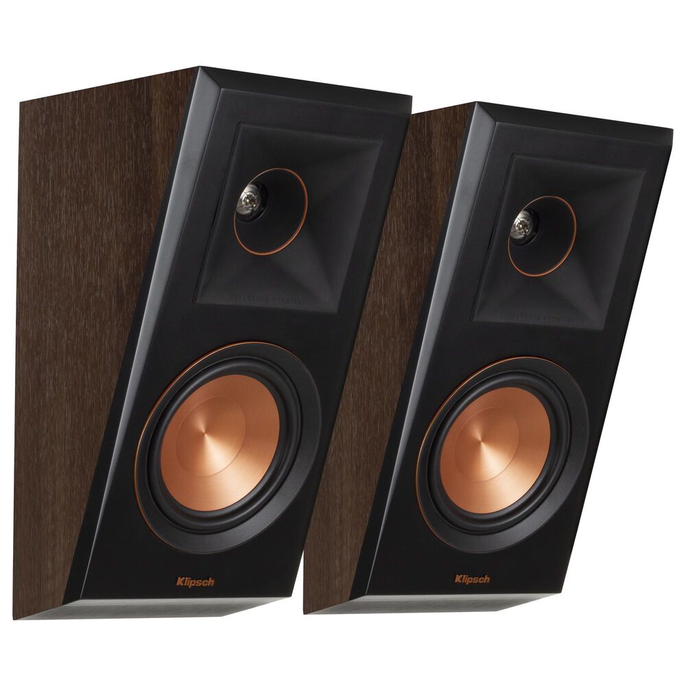 Klipsch RP-500SA II Surround Sound Speakers in Walnut, , large