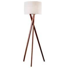 37B Brooklyn Floor Lamp in Walnut
