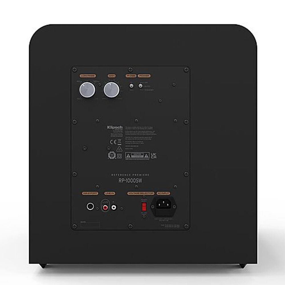 Klipsch Reference Premiere 1000 10&quot; 600W Subwoofer - Black, , large