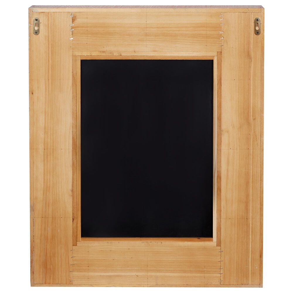 Maple and Jade 24&quot; x 29&quot; Wall Mirror in Brown, , large