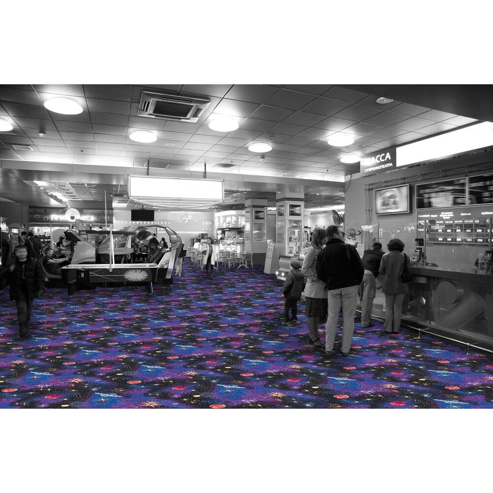 Joy Carpets Space Explorer Clydesdale Carpet in Fluorescent, , large