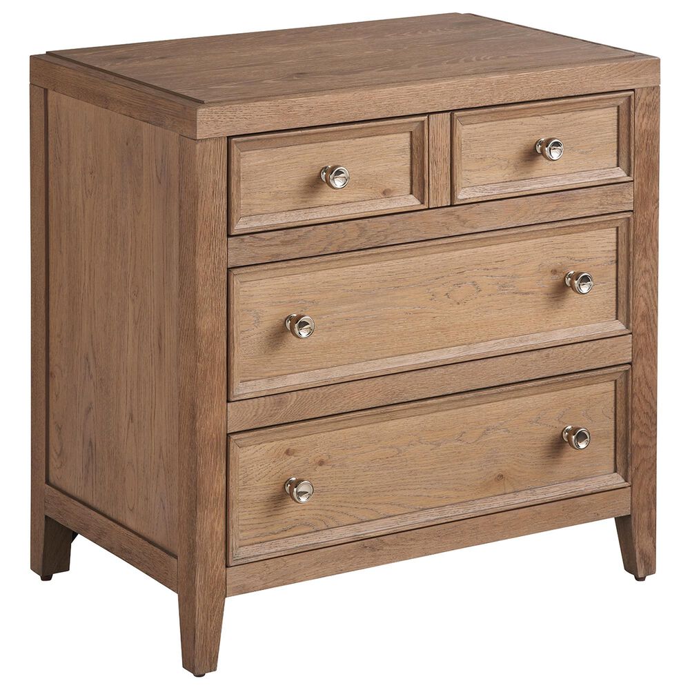 Furniture Worldwide Weekender 3-Drawer Nightstand in Sand Dune, , large