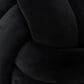 Sagebrook Home Machar 19" Knot Stool in Black, , large