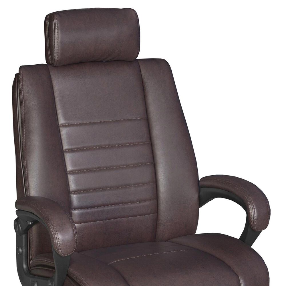 Regency Global Sourcing DuraForce Big and Tall Ergonomic Executive Office Chair in Brown, , large