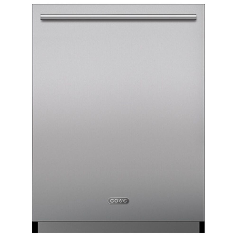 Cove 24" Opening Dishwasher Door Panel with Tubular Handle in Stainless Steel, , large