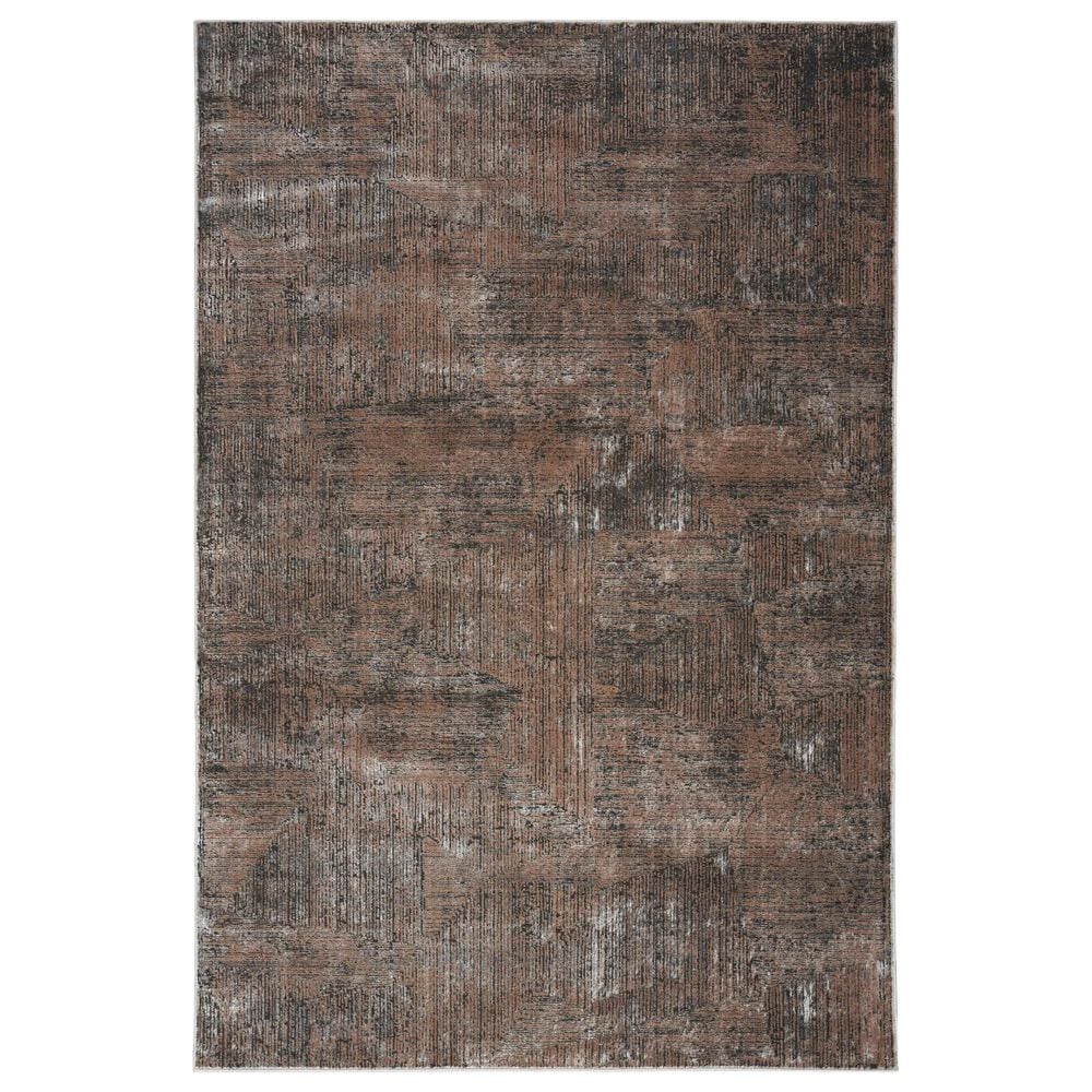 Nourison Irradiant 2"3" x 7"6" Black and Ivory Runner, , large