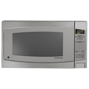 GE Appliances 2.2 Cu. Ft. Countertop Microwave Oven in Stainless Steel, , large