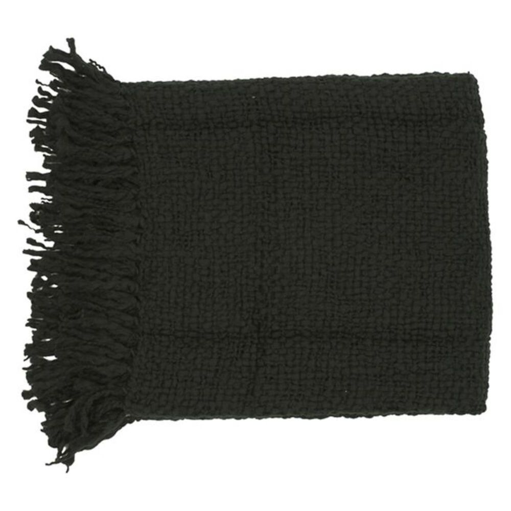 Surya Tobias 51" x 71" Throw in Black, , large