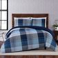 Pem America Truly Soft Trey 2-Piece Twin XL Duvet Set in Blue, , large