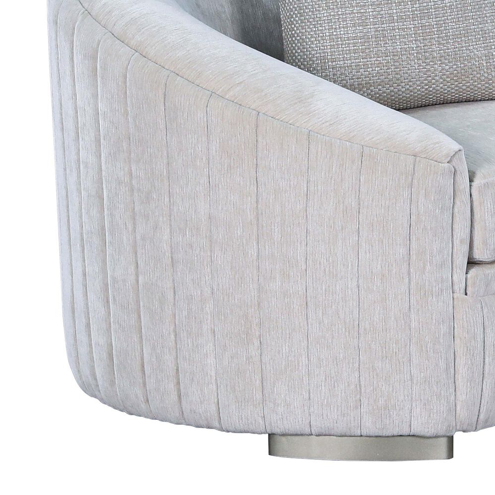 Aria Designs Arabella Accent Chair in Flurry, , large