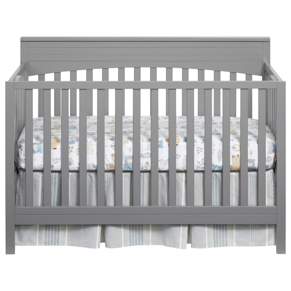 Oxford Baby Harper 4-In-1 Convertible Crib in Dove Grey, , large