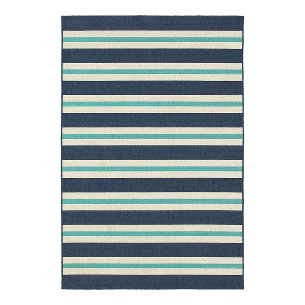 Oriental Weavers Meridian 5701B 1"10" x 2"10" Blue Scatter Rug, , large