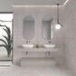 Emser Letrav Silver 12" x 24" Porcelain Tile, , large